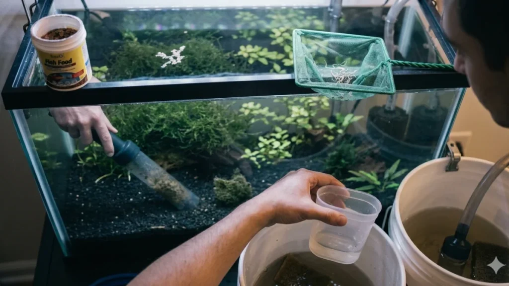 How to Get Rid of Detritus Worms in Shrimp Tank Setups