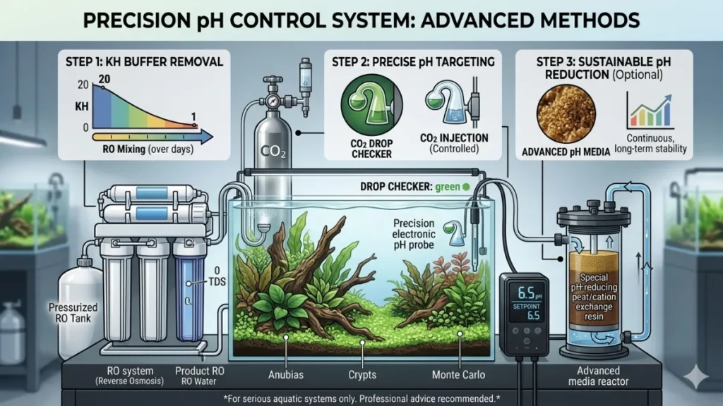 How to Lower pH in Aquarium With Chemicals
