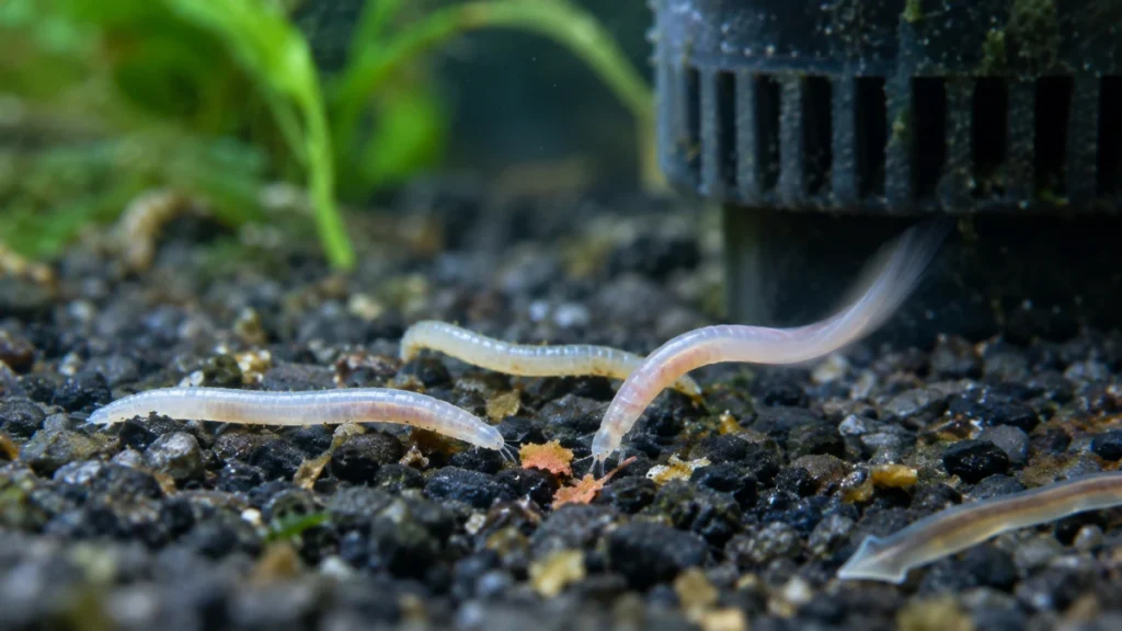 What Do Detritus Worms Look Like